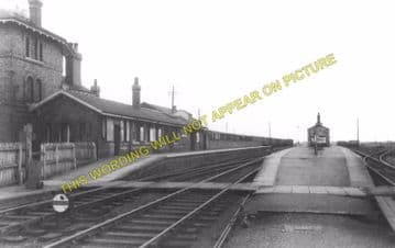 Bardney Railway Station Photo. Southrey to Five Mile House Line (4)
