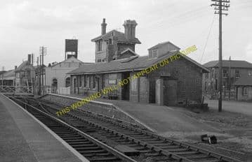 Bardney Railway Station Photo. Southrey to Five Mile House Line (5)