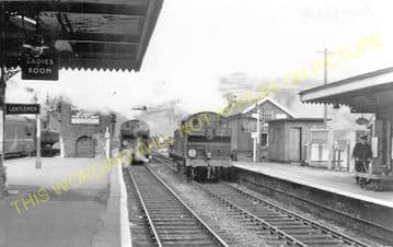 Bargoed Railway Station Photo. Pengham - Brithdir. Hengoed to Tredegar Line (8)