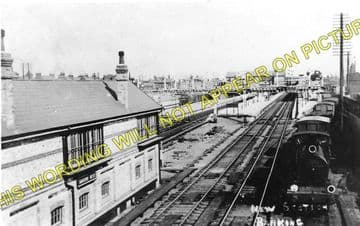 Barking Railway Station Photo. East Ham to Dagenham and Rainham Lines. LT&SR (1)..