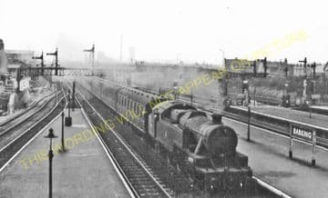 Barking Railway Station Photo. East Ham to Dagenham and Rainham Lines. LT&SR (9)
