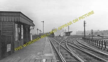 Barkston Railway Station Photo. Grantham to Claypole and Honington Lines. (2)..