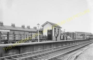 Barleith Railway Station Photo. Kilmarnock - Galston. Darvel Line. G&SWR. (1)..
