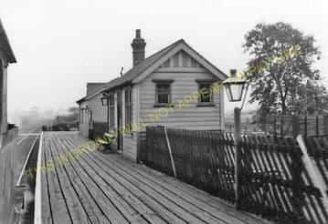 Barlow Railway Station Photo. Selby - Drax Hales. Goole Line. North Eastern. (1)