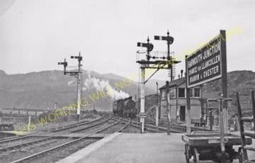 Barmouth Junction Railway Station Photo. Fairbourne to Harlech & Dolgelly. (9)