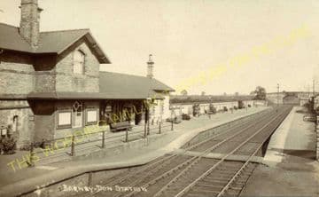 Barnby Dun Railway Station Photo. Doncaster - Stainforth & Hatfield. GCR. (5).