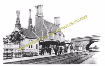 Barnes Railway Station Photo. Putney to Chiswick and Mortlake Lines. L&SWR. (4)