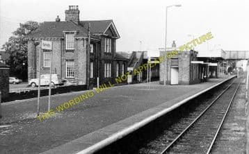 Barnetby Railway Station Photo. Brocklesby to Elsham, Brigg and Howsham. (2)