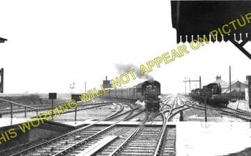 Barnham Railway Station Photo. Ford to Drayton and Bognor Lines. LB&SCR. (1)..