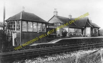 Barnhill Railway Station Photo. Broughty Ferry - Kingennie. Monikie Line. (1)