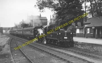 Barnoldswick Railway Station Photo. Earby Line. Midland Railway. (3)