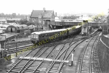 Barnstaple Junction Railway Station Photo. Chapleton to Ilfracome. (19)
