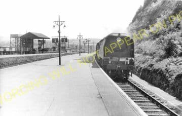 Barnstaple Junction Railway Station Photo. Chapleton to Ilfracome. (26)