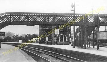Barnt Green Railway Station Photo. King's Norton to Alvechurch and Blackwell (15)