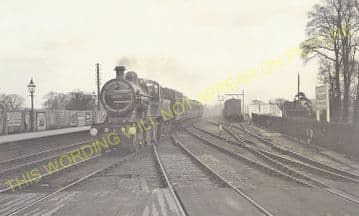 Barnt Green Railway Station Photo. King's Norton to Alvechurch and Blackwell (16)