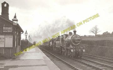 Barnt Green Railway Station Photo. King's Norton to Alvechurch and Blackwell (2)