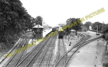 Barnton Railway Station Photo. Davidsons Main and Craigleith Line. (1)