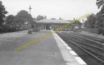 Barnton Railway Station Photo. Davidsons Main and Craigleith Line. (3)