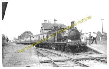 Barnwell Railway Station Photo. Cambridge - Quy. Bottisham and Fordham Line (3)