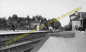 Bartlow Railway Station Photo. Linton to Haverhill and Saffron Walden Lines (1)