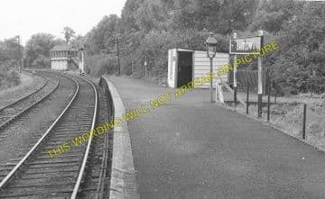 Bartlow Railway Station Photo. Linton to Haverhill and Saffron Walden Lines (2)