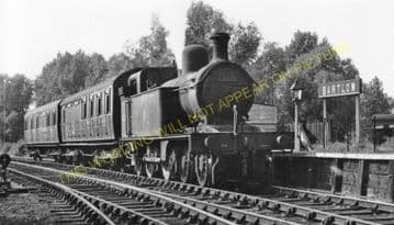 Bartlow Railway Station Photo. Linton to Haverhill and Saffron Walden Lines (8)