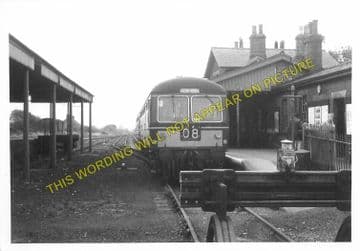 Barton-on-Humber Railway Station Photo. New Holland and Goxhill Line. (7)