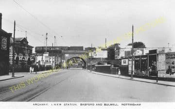 Basford & Bulwell Railway Station Photo. Daybrook - Kimberley. GNR. (3)