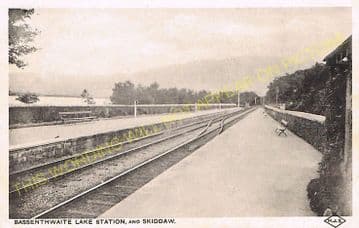 Bassenthwaite Lake Railway Station Photo. Keswick - Embleton. (6)