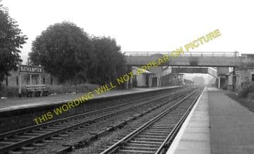 Bathampton Railway Station Photo. Bath - Box. Corsham & Chippenham Line (4)