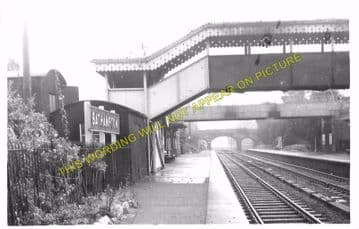 Bathampton Railway Station Photo. Bath - Box. Corsham & Chippenham Line (6)
