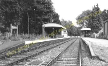 Baynards Railway Station Photo. Cranleigh to Rudgwick Guildford to Horsham (15)