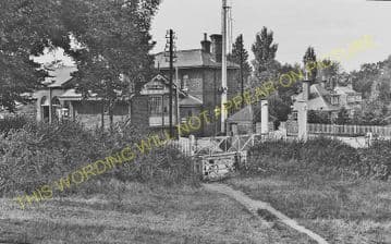 Bealings Railway Station Photo. Westerfield - Woodbridge. Ipswich to Melton (3)