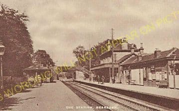 Bearsden Railway Station Photo. Westerton - Hillfoot. Glasgow to Milngavie (4)