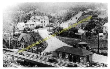Beauchief Railway Station Photo. Dore & Totley - Millhouses & Ecclesall. (1)..
