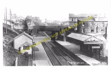 Beaufort Railway Station Photo. Brynmawr to Trevil and Ebbw Vale Lines. (3).