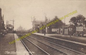 Bebside Railway Station Photo. Bedlington - Newsham. Morpeth to Tynemouth. (1)