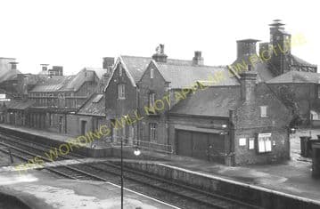 Beccles Railway Station Photo. Brampton to Geldeston, Lowestoft Line (11)