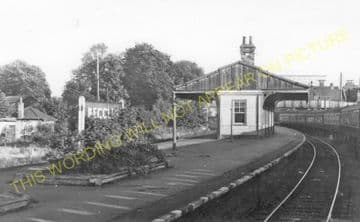 Beccles Railway Station Photo. Brampton to Geldeston, Lowestoft Line (15)