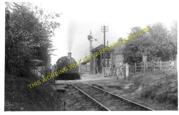 Beddington Lane Railway Station Photo. Mitcham Junction - Croydon. LB&SCR (3)