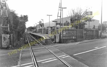 Beddington Lane Railway Station Photo. Mitcham Junction - Croydon. LB&SCR (7)