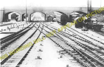 Bedford Midland Road Railway Station Photo. Midland Railway. (1)..
