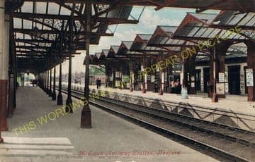 Bedford Midland Road Railway Station Photo. Midland Railway. (2)