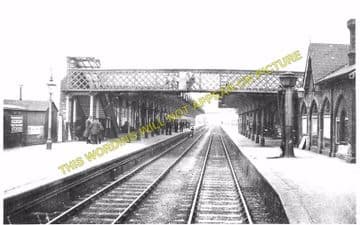 Bedford Midland Road Railway Station Photo. Midland Railway. (9)