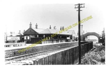 Bedlington Railway Station Photo. Bebside to Choppington and North Seaton (3)