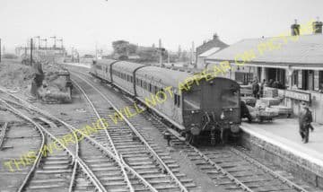 Bedlington Railway Station Photo. Bebside to Choppington and North Seaton (7)