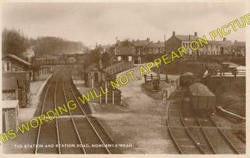 Beechburn Railway Station Photo. Wear Valley Junction - Crook. Tow Law Line (2)