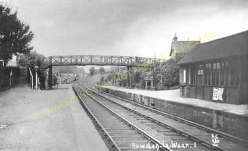 Beechburn Railway Station Photo. Wear Valley Junction - Crook. Tow Law Line (3).