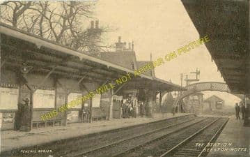 Beeston Railway Station Photo. Nottingham - Attenborough. Trent Line. (1)
