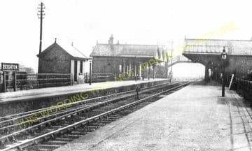 Beighton Railway Station Photo. Killamarsh - Woodhouse. Great Central Rly (5).
